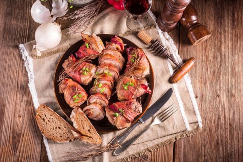 Stuffed pork tenderloin