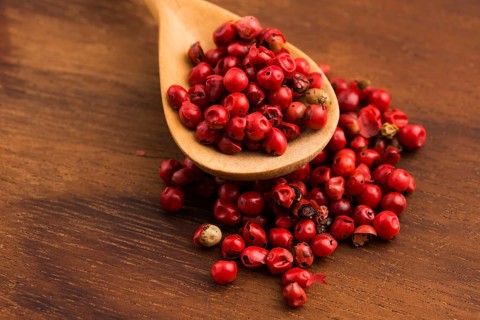 Pink peppercorns