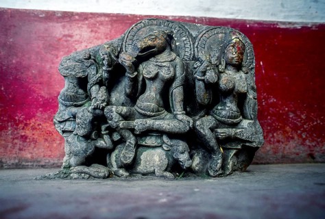 Goddess varahi sculpture temple, bageshwar, uttarakhand, India, Asia