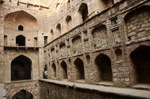 Agrasen baoli bavadi, delhi, india, asia