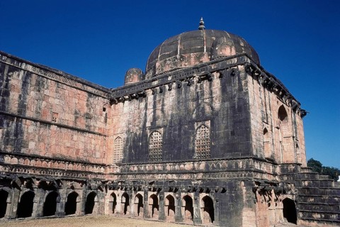 View of Jami Masjid, Mandu, Madhya Pradesh, India, Asia