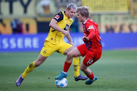 Germany: Soccer 1st Bundesliga, Matchday 20 - 1. FC Heidenheim vs. Borussia Dortmund - Voith-Arena