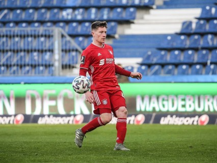 Dennis Waidner FC Bayern Munich II DFB 3rd division season 2020-21