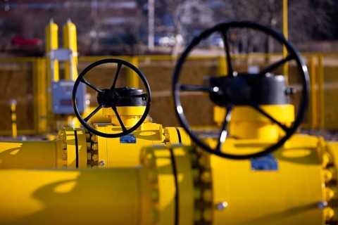 Gas interconnector. It connects gas transmission networks
