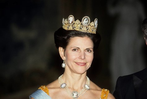 Queen Silvia of Sweden. Wife of the current king of Sweden, Carl XVI Gustaf. Pictured 1992 in the