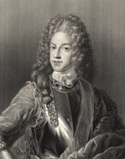 James Francis Edward, Prince of Wales, 1688-1766, the English son of James II of England, Great