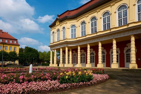 Merseburg Palace Gardens and Palace Garden Salon, Saxony-Anhalt, Germany, Europe