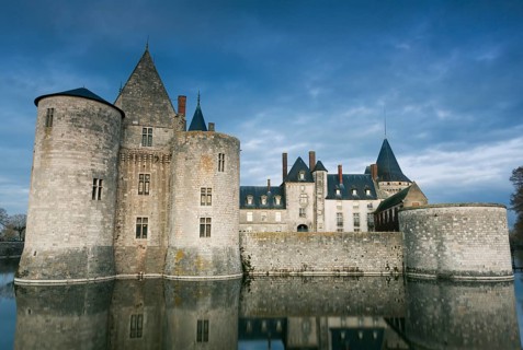 Castle of Sully-Sur-Loire, Loiret, Centre-Val de Loire, France, Europe