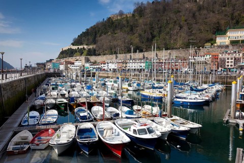 Port of San Sebastian, Gipuzkoa, Spain, Europe