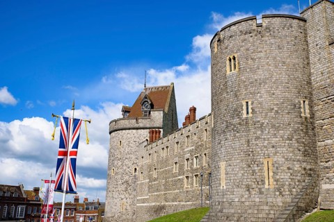 Windsor Castle at Windsor, United Kingdom, Europe