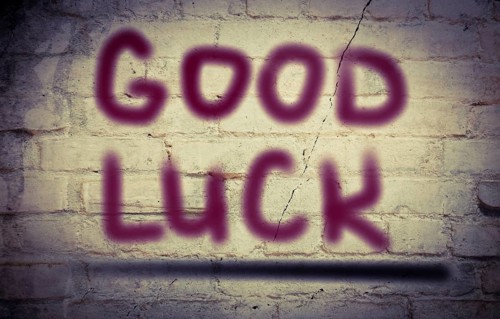 Good Luck Concept