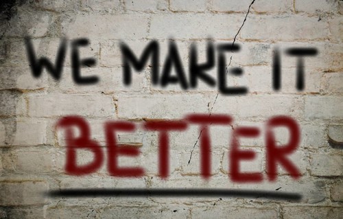 We Make It Better Concept