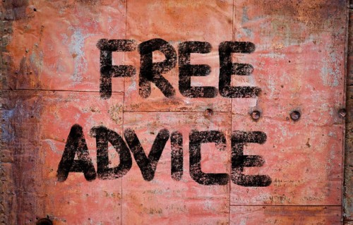 Free Advice Concept