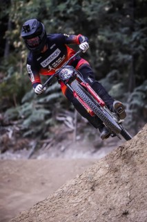 MAYDENA, AUSTRALIA - FEBRUARY 08: Darcy COUTTS of Australia competes in finals during Red Bull