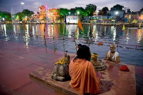 Ramghat, kumbh mela, madhya pradesh, india, asia