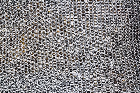 Antique knight metal sword protection net pattern texture