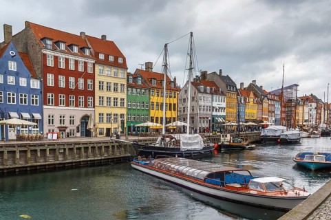 Nyhavn is a 17th-century waterfront, canal and entertainment district in Copenhagen, Denmark,