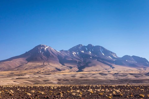 Atacama desert, Chile, Andes, South America. Beautiful view and landscape, South America