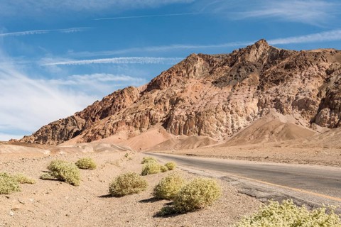 Famous Artists Palette in Death Valley National Park, USA, North America