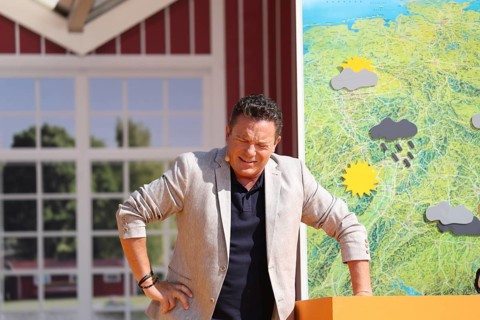 Stefan Mross (singer / presenter / entertainer) on the ARD TV programme Immer wieder sonntags,