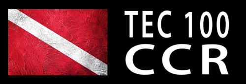 Tec 100 CCR, Diver Down Flag, Scuba flag, Scuba Diving