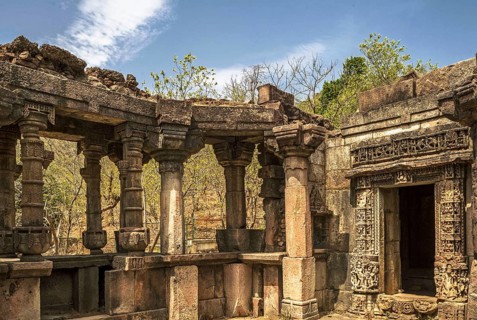 Polo monument and vijaynagar forest, sabarkantha, Gujarat, India, Asia