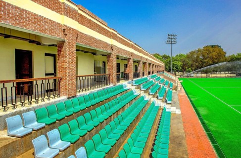 Dhyanchand hockey stadium, new delhi, india, asia