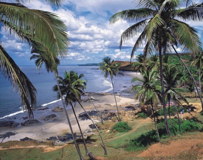 Vagator beach, panaji, goa, india, asia