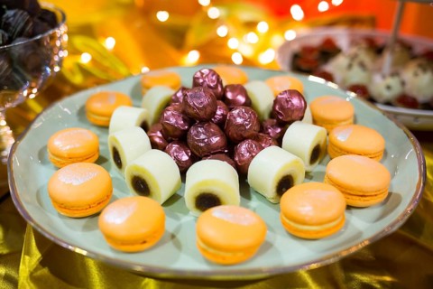 Circular cake macaron or macaroon is a sweet meringue-based confection. Extremely tasty and