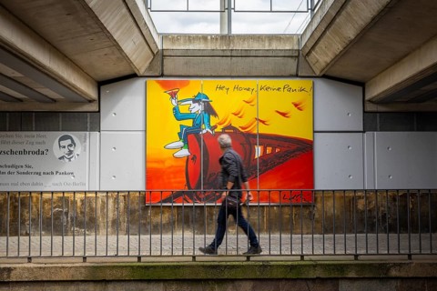 Two visions of the city of Radebeul have been realised in the spirit of Udo Lindenberg. The