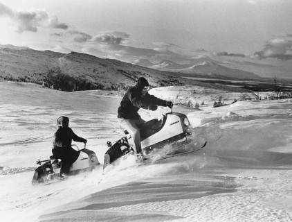 Larven (The caterpillar) A Swedish unconventional snowmobile that has now reached cult status. It