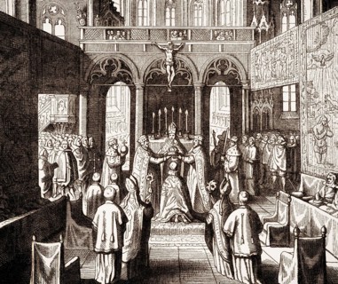 Coronation of Emperor Matthias von Habsburg, 1612, Frankfurt, Germany, Europe