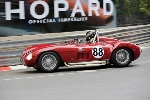 Maserati 300S from 1955, Series C, front-wheel drive sports cars 1952-1955, 10th Grand Prix Monaco
