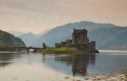 Eilean Donan Castle Long exposure, Scotland Scotland