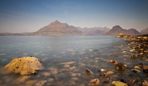 Rocks on the coast of Elgol, Isle of Skye, Scotland Scotland