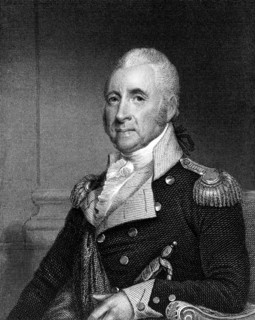 John Brooks (1752-1825) on engraving from 1835. Doctor, military officer and politician from