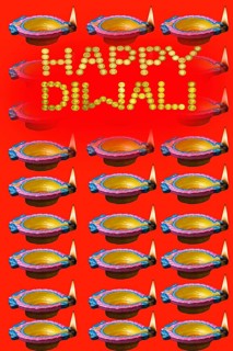 Diwali greeting card, Mumbai, Maharashtra, India, Asia