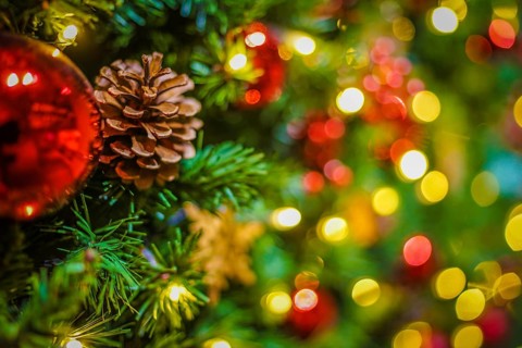 Christmas tree decoration. Shooting Location: Yokohama-city kanagawa prefecture
