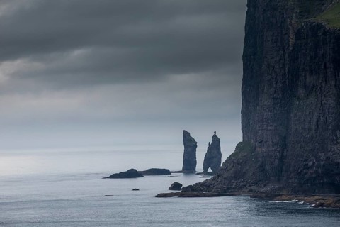 The wild landscape of the Faroe Islands