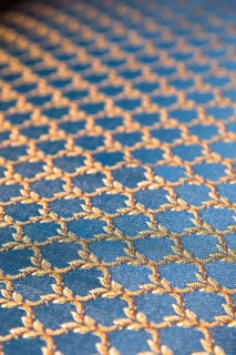 Close-up Furniture fittings, backrest upholstered sofa. Abstract texture design