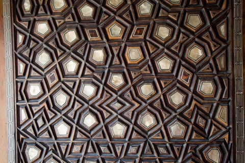 Ottoman art example of Mother of Pearl inlays from Istanbul