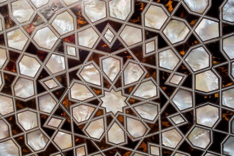 Ottoman art example of Mother of Pearl inlays