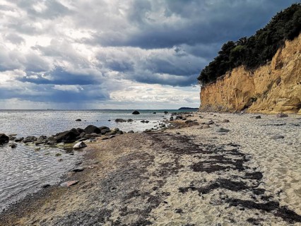 Baltic Sea coast near Lobbe, Mönchgut, island of Rügen