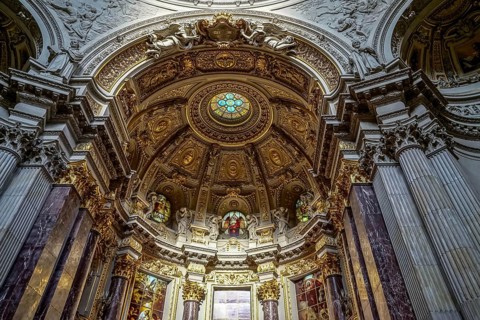 Detail of the Cathedral in Berlin
