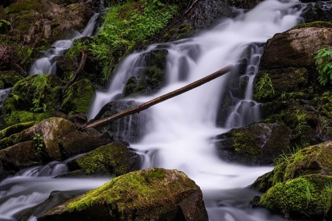 Pictures from the Selke Valley Selke Waterfall in the Harz Mountains