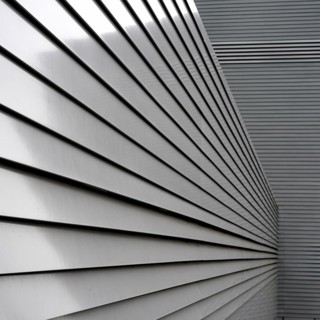 Aluminium façade on an office building in Cologne