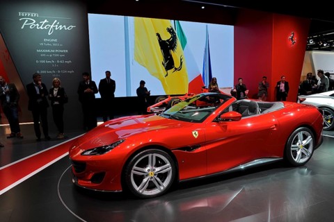Ferrari Portofino at the IAA Frankfurt