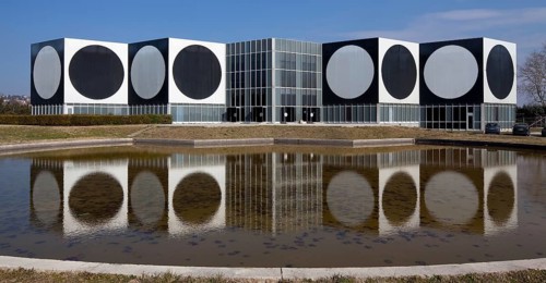 Aix en Provence, Vasarely MuseumBuilt 1973-76 Entrance building and northern part of the building