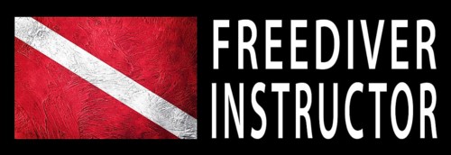 Freediver Instructor, Diver Down Flag, Scuba flag, Scuba Diving