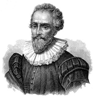 Portait of François de Malherbe, 1555 - 1628, a French poet, critic and translator, Portrait von
